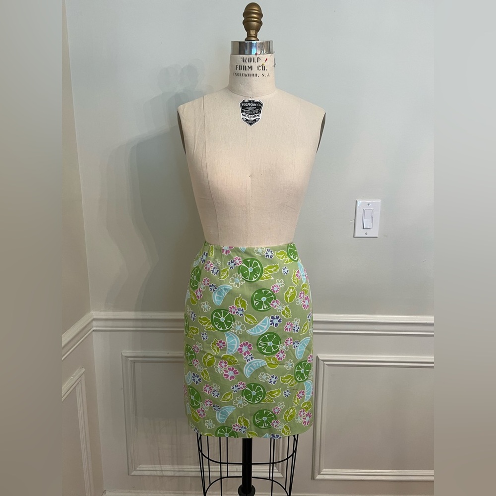 Lily Pulitzer NWT lime skirt